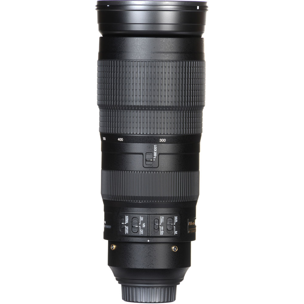 Nikon - AF-S NIKKOR 200-500mm f/5.6E ED VR Super Telephoto Zoom