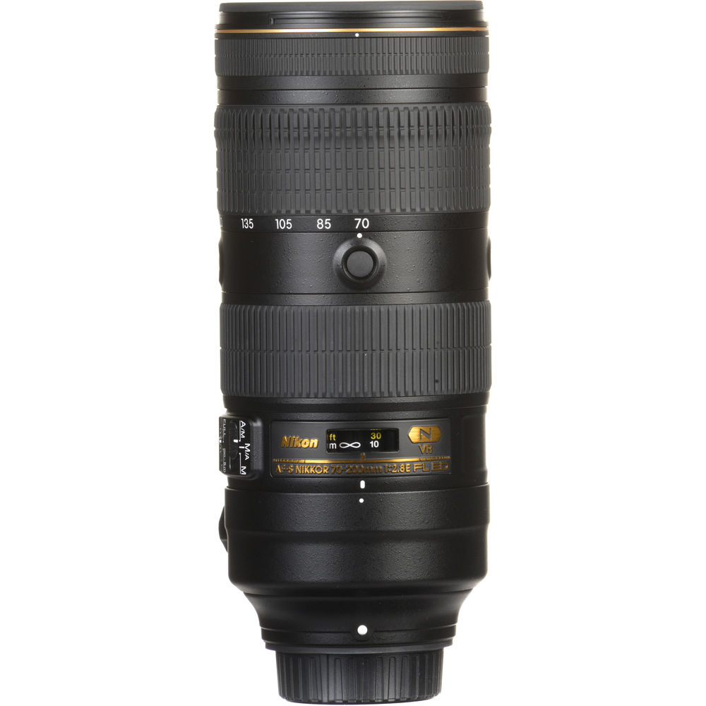 Nikon AF-S NIKKOR 70-200mm f/2.8E FL ED VR Lens with Filter Kit