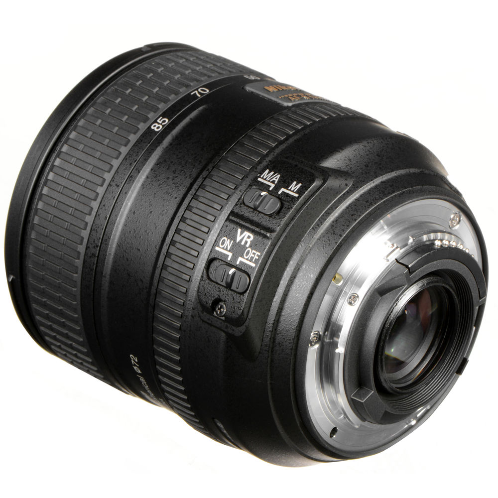Nikon AF-S NIKKOR 24-85mm f/3.5-4.5G ED VR Lens with Filter Kit