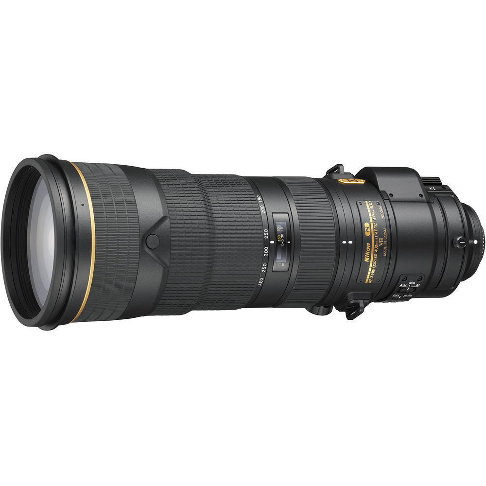 Nikon AF-S NIKKOR 180-400mm f/4E TC1.4 FL ED VR Lens (20071) + FTZ II Adapter - - Picture 4 of 8