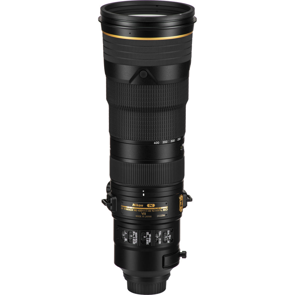 Nikon AF-S NIKKOR 180-400mm f/4E TC1.4 FL ED VR Lens (20071) + FTZ II Adapter - - Picture 8 of 8
