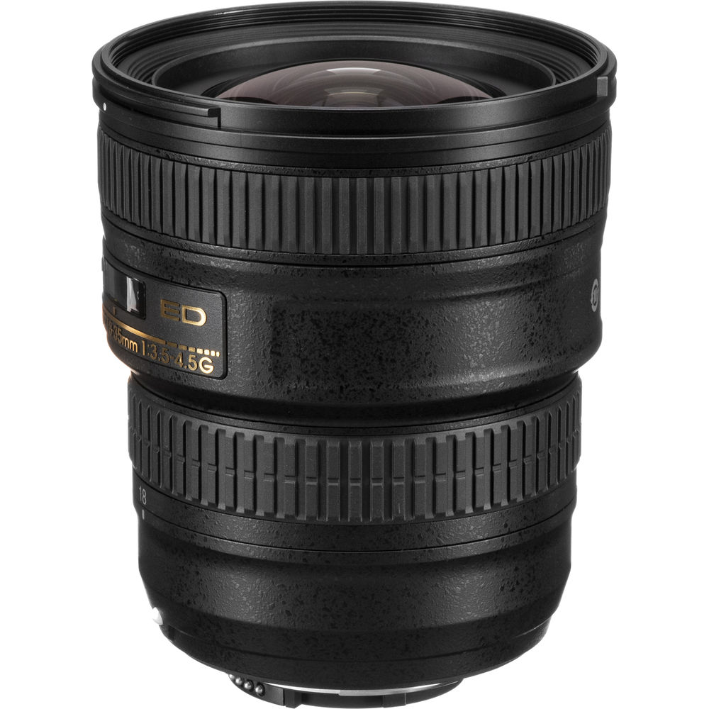 Nikon AF-S NIKKOR 18-35mm f/3.5-4.5G ED Lens with Filter Kit and