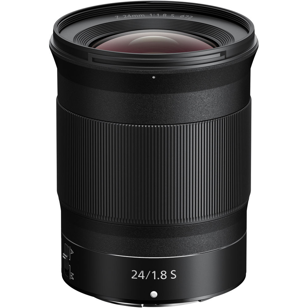Nikon NIKKOR Z 24mm f/1.8 S Lens with Filter Kit and Bundle and