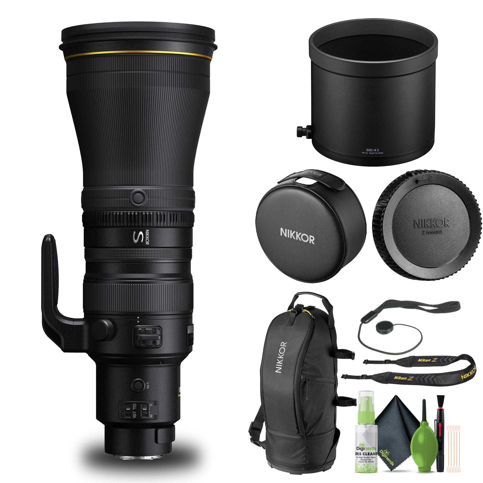 Nikon NIKKOR Z 600mm f/4 TC VR S Super-Telephoto Lens for Nikon Z